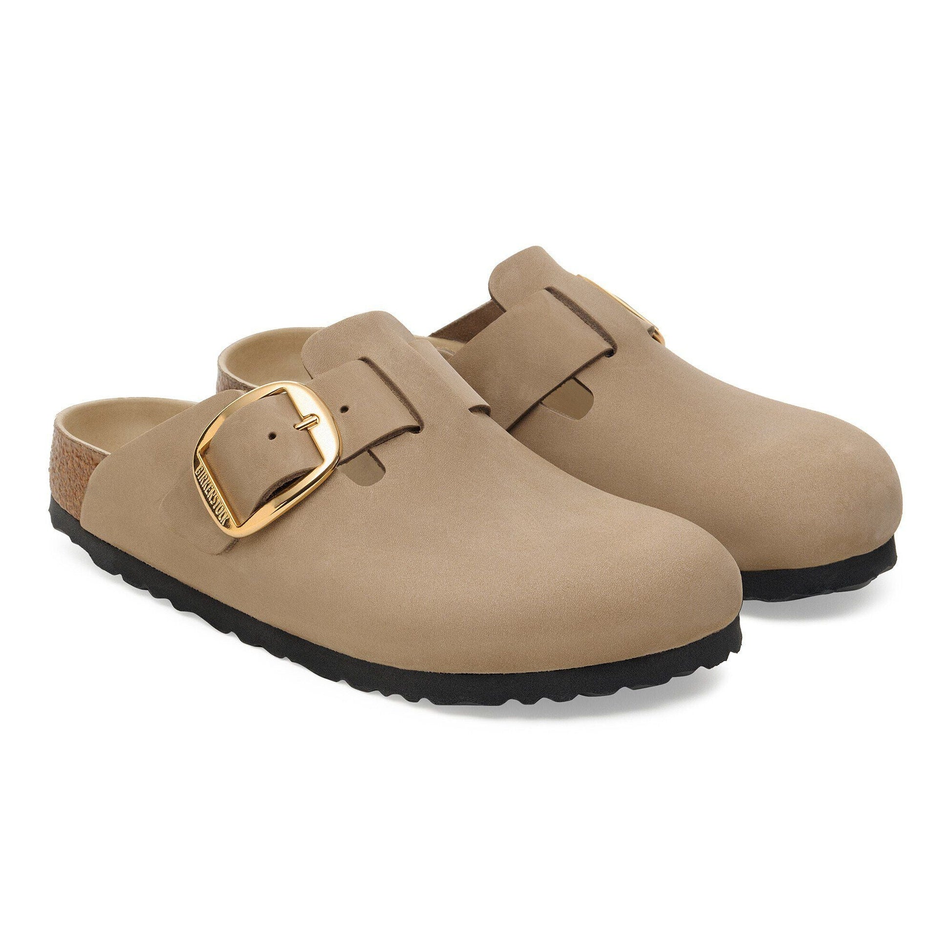 Boston Big Buckle | Oiled Leather | Tobacco Brown - clog - Birkenstock