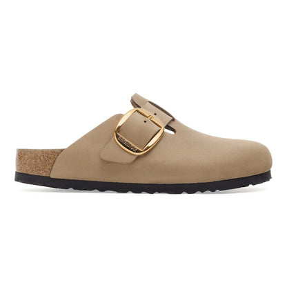 Boston Big Buckle | Oiled Leather | Tobacco Brown - clog - Birkenstock