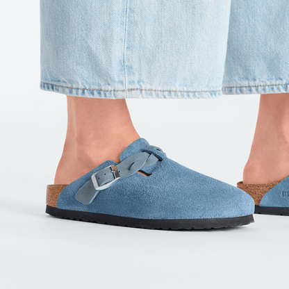 Boston Braid | Suede | Elemental Blue - Clog - Birkenstock