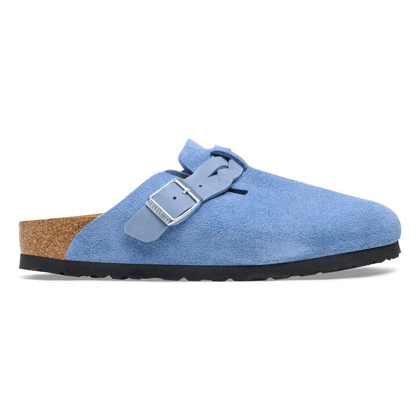 Boston Braid | Suede | Elemental Blue - Clog - Birkenstock