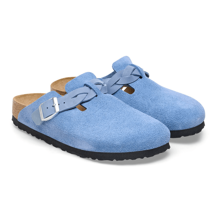 Boston Braid | Suede | Elemental Blue - Clog - Birkenstock