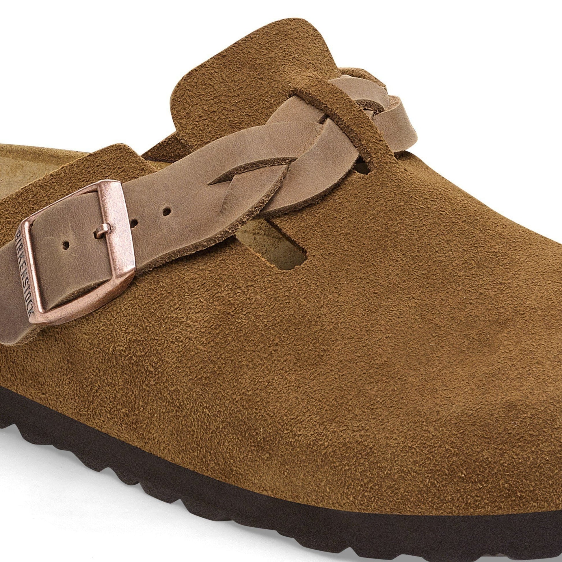 Boston Braid | Suede | Mink - clog - Birkenstock