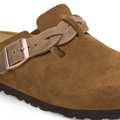 Boston Braid | Suede | Mink - clog - Birkenstock