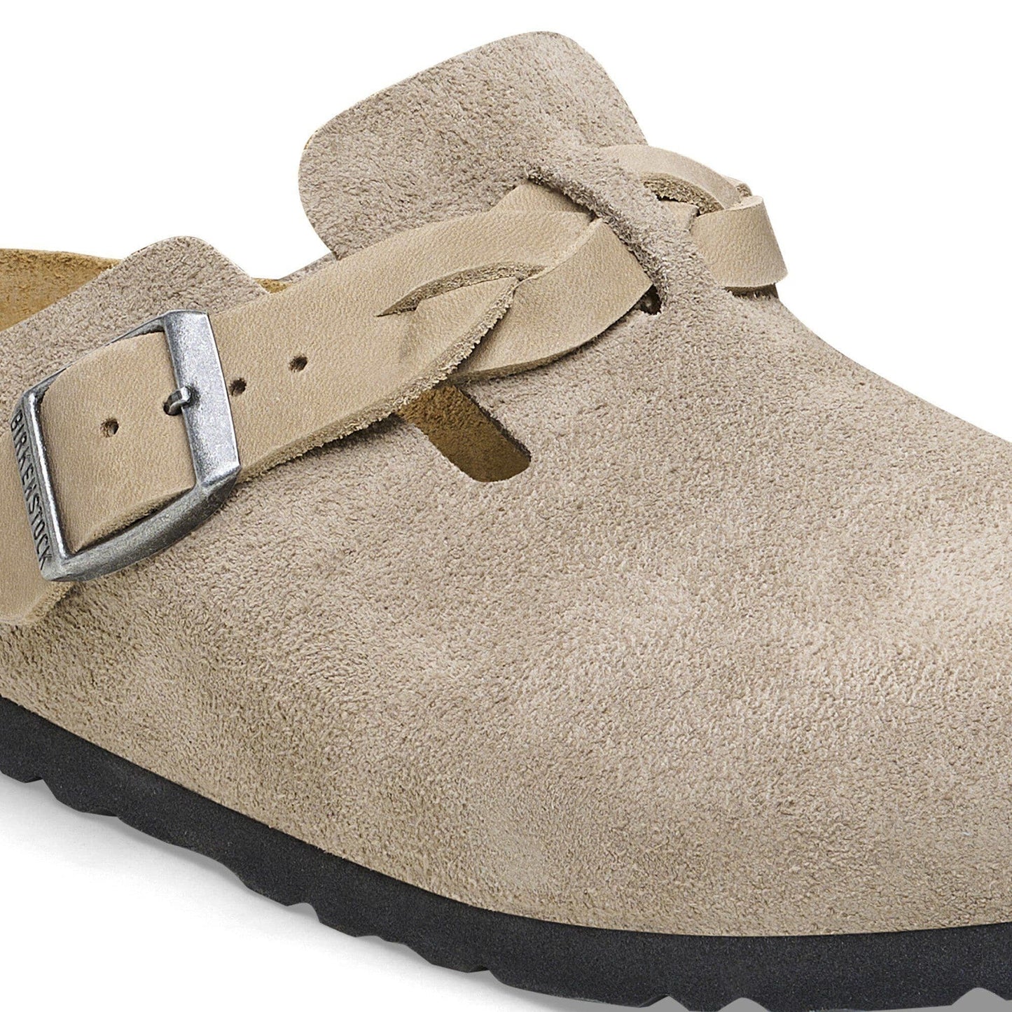 Boston Braid | Suede | Taupe - clog - Birkenstock