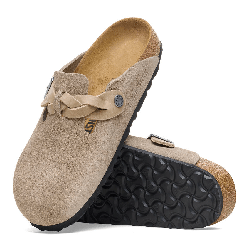 Boston Braid | Suede | Taupe – Birkenstock Midtown Boston Braid | Suede | Taupe – Birkenstock Midtown