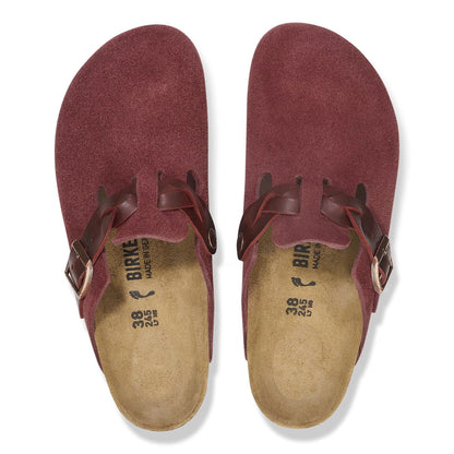 Boston Braid | Suede | Zinfandel - Clog - Birkenstock