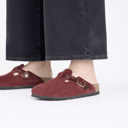 Boston Braid | Suede | Zinfandel - Clog - Birkenstock