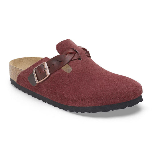 Boston Braid | Suede | Zinfandel - Clog - Birkenstock