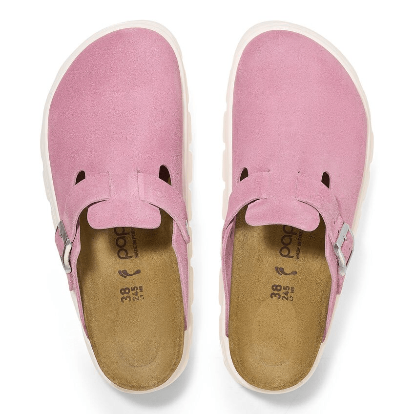 Boston Chunky | Suede | Candy Pink - Clog - Birkenstock