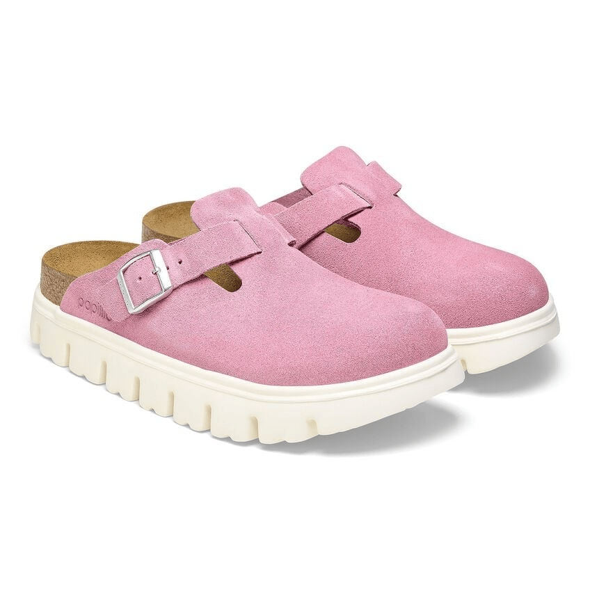 Boston Chunky | Suede | Candy Pink - Clog - Birkenstock