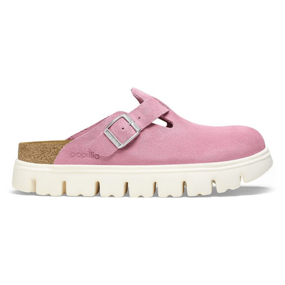 Boston Chunky | Suede | Candy Pink - Clog - Birkenstock