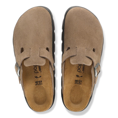 Boston Chunky | Suede | Gray Taupe - clog - Birkenstock