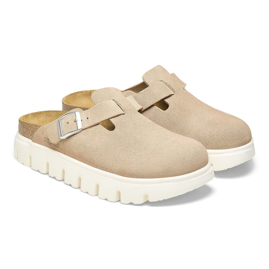 Boston Chunky | Suede | Warm Sand - clog - Birkenstock