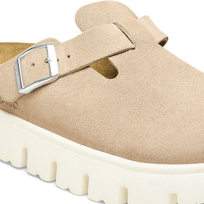 Boston Chunky | Suede | Warm Sand - clog - Birkenstock