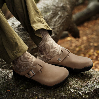 Boston Crosstown | Oiled Leather | Tobacco - clog - Birkenstock