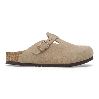 Boston | Kids | Suede | Taupe - Clog - Birkenstock