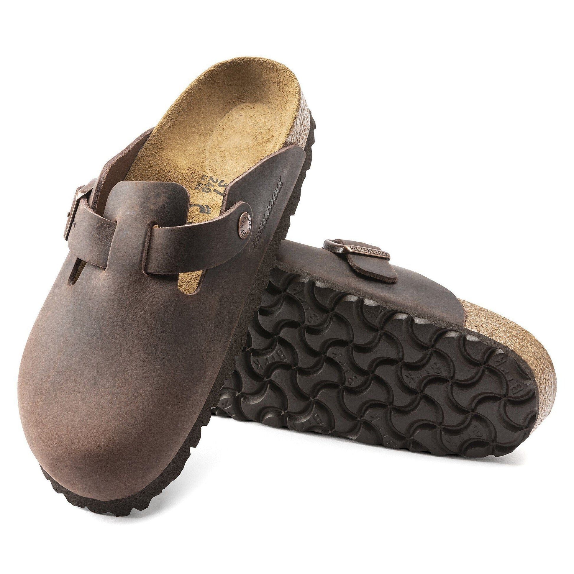 Boston | Oiled Leather | Habana - clog - Birkenstock