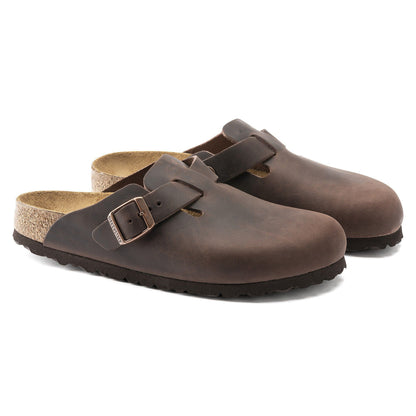 Boston | Oiled Leather | Habana - clog - Birkenstock
