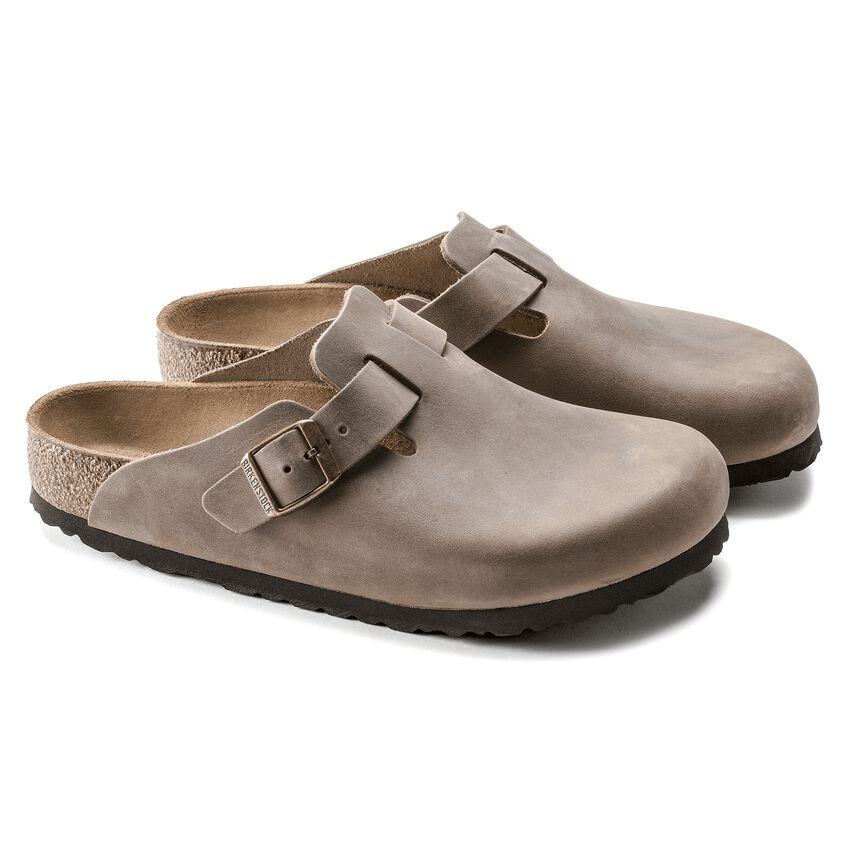 Boston | Oiled Leather | Tobacco - clog - Birkenstock