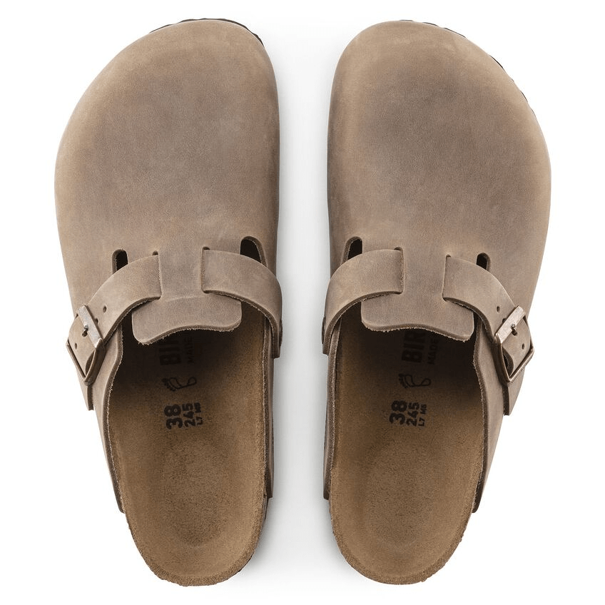 Boston | Oiled Leather | Tobacco - clog - Birkenstock