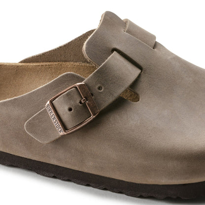Boston | Oiled Leather | Tobacco Brown - clog - Birkenstock