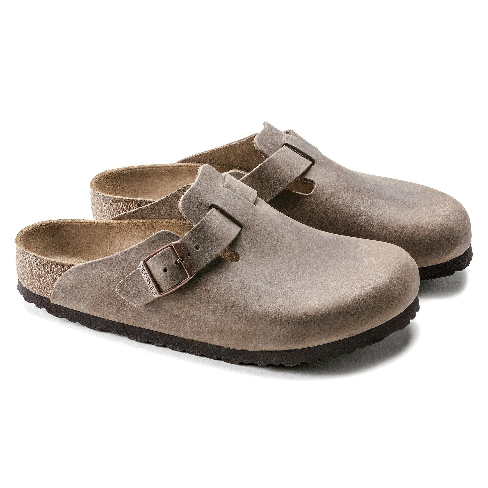 Boston | Oiled Leather | Tobacco Brown - clog - Birkenstock