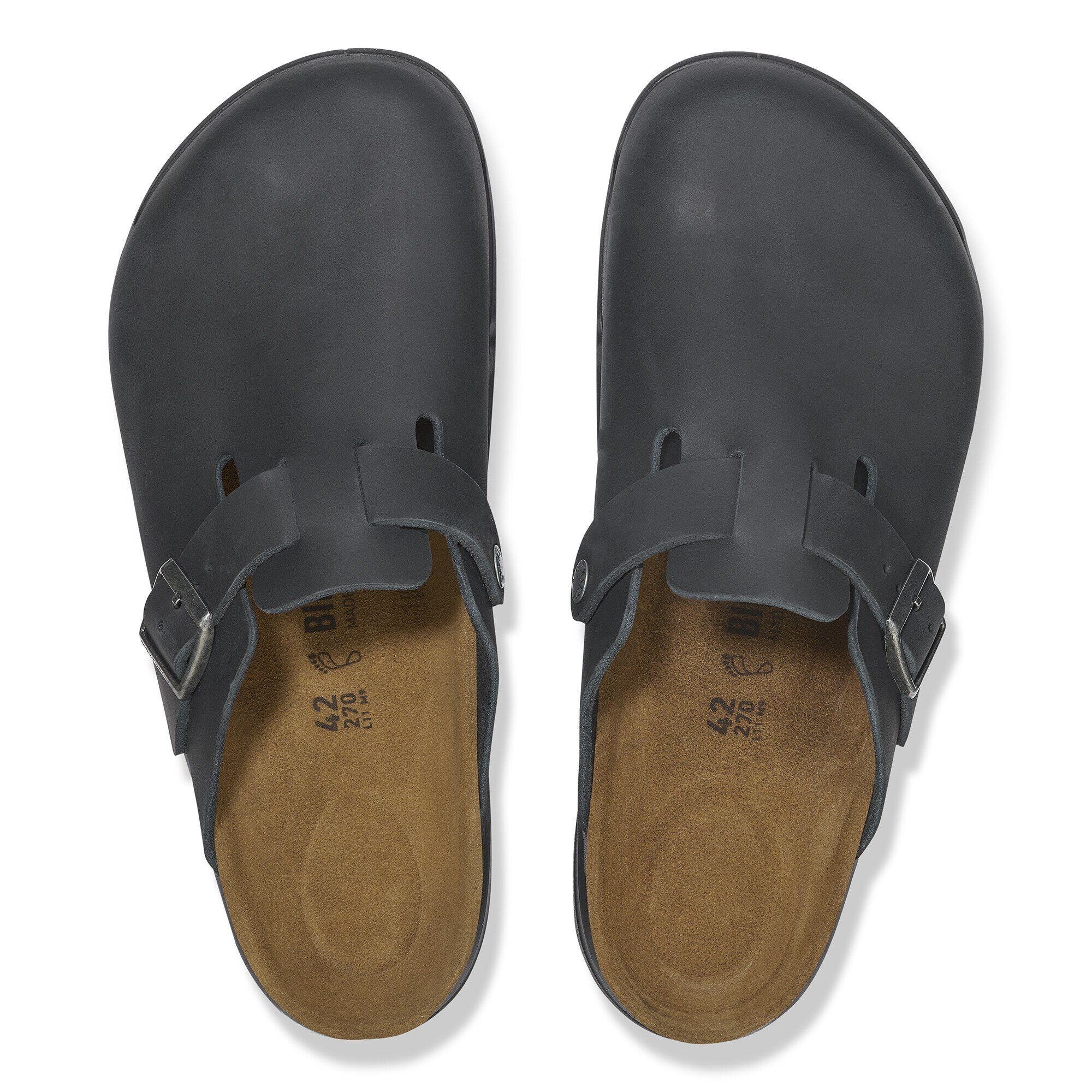 Boston Crosstown | Oiled Leather | Black – Birkenstock Midtown