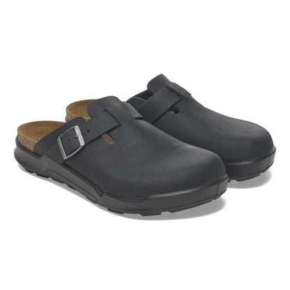 Boston Rugged | Oiled Leather | Black - clog - Birkenstock