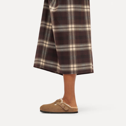 Boston Shearling | Suede | Dark Tea - clog - Birkenstock
