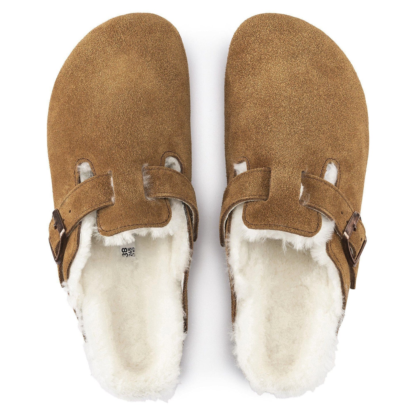 Boston Shearling | Suede | Mink - clog - Birkenstock