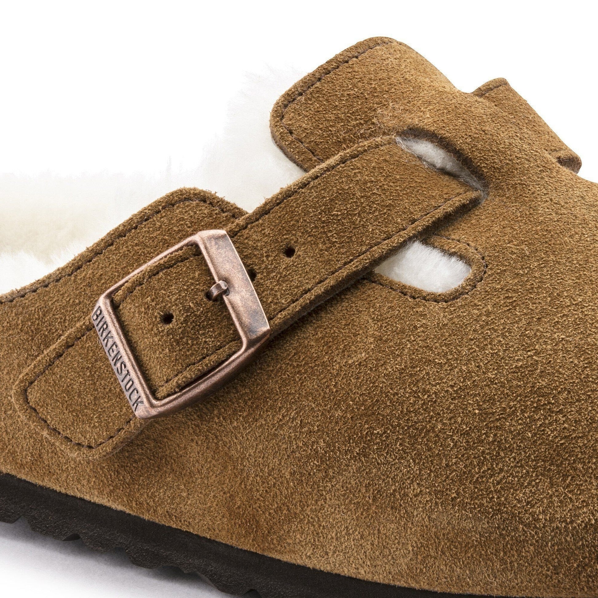Boston Shearling | Suede | Mink - clog - Birkenstock