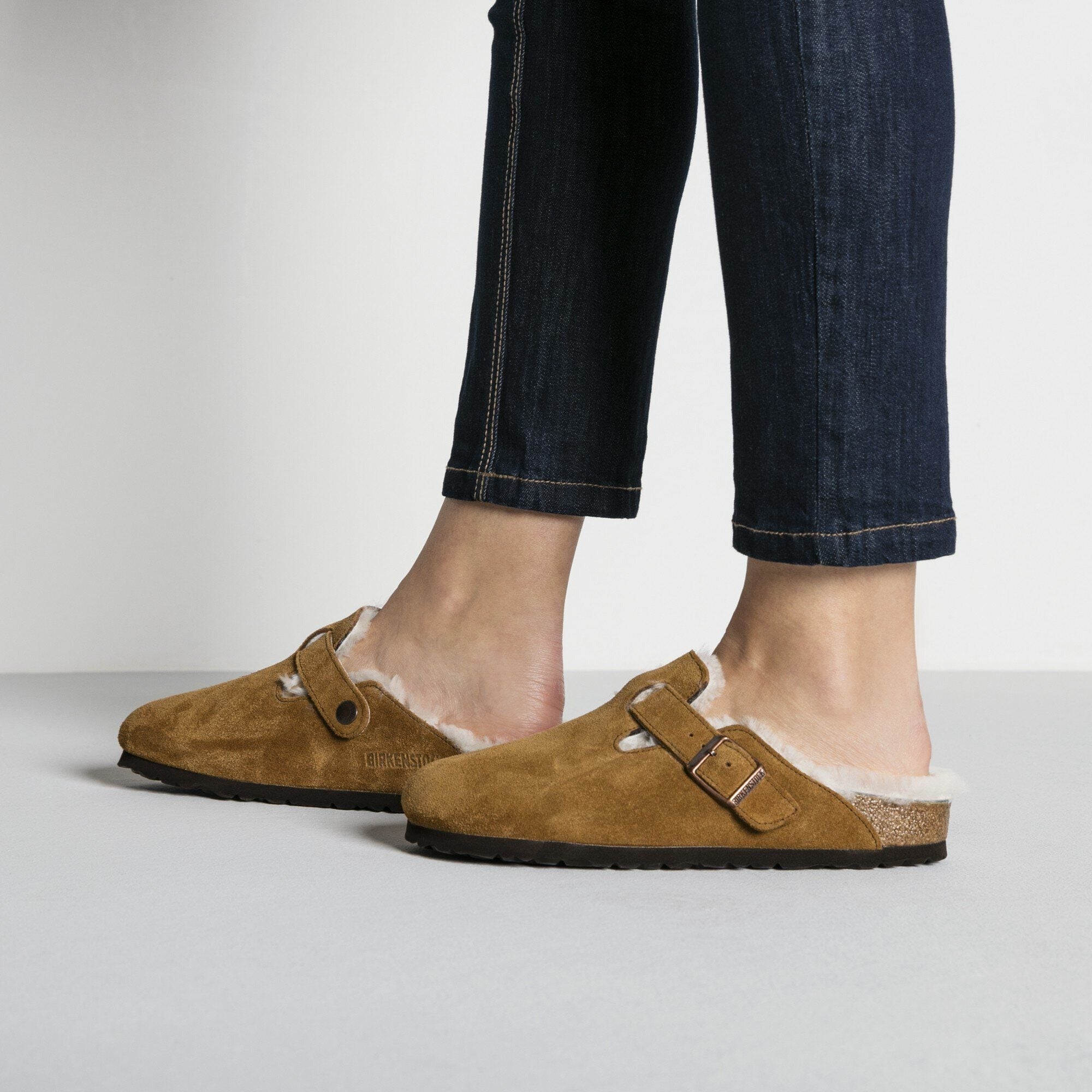 Boston Shearling | Suede | Mink – Birkenstock Midtown