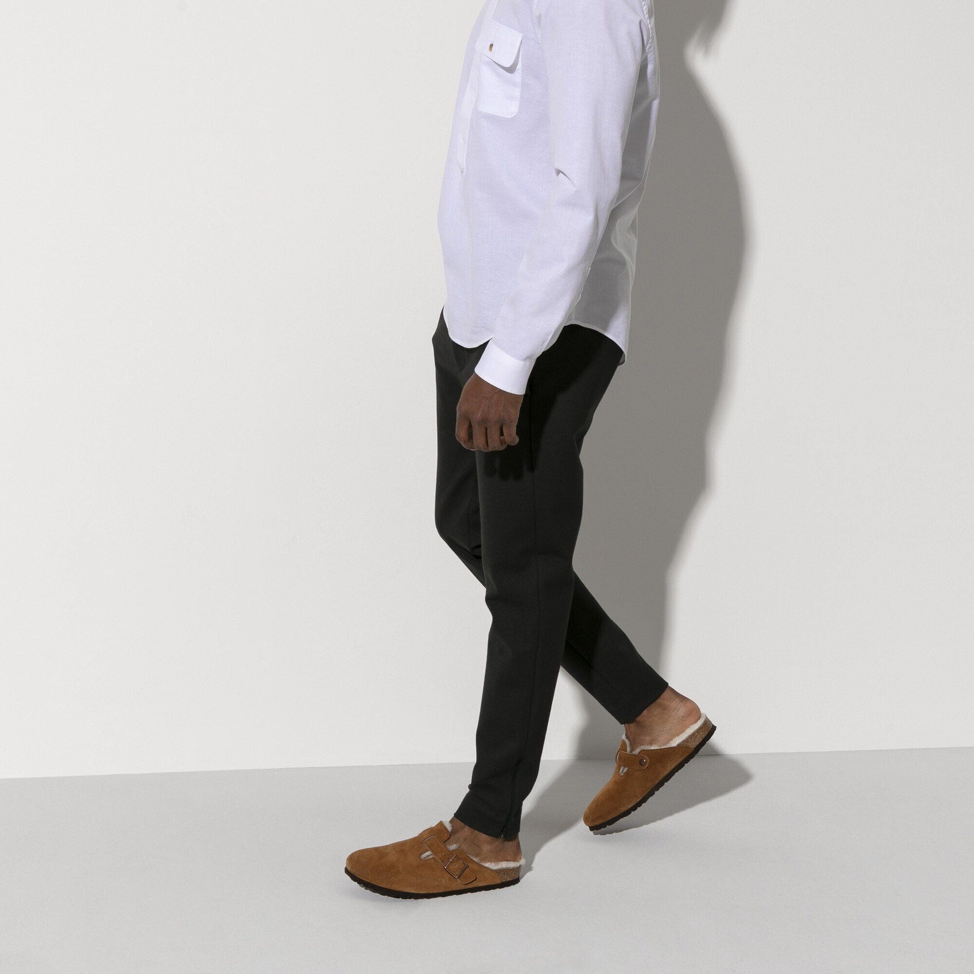 Boston Shearling | Suede | Mink - clog - Birkenstock