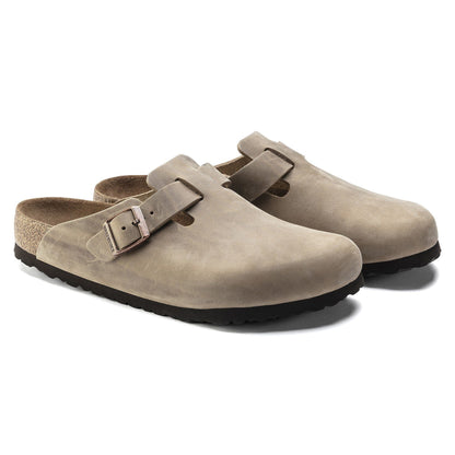 Boston | Soft Footbed | Oiled Leather | Tobacco - clog - Birkenstock