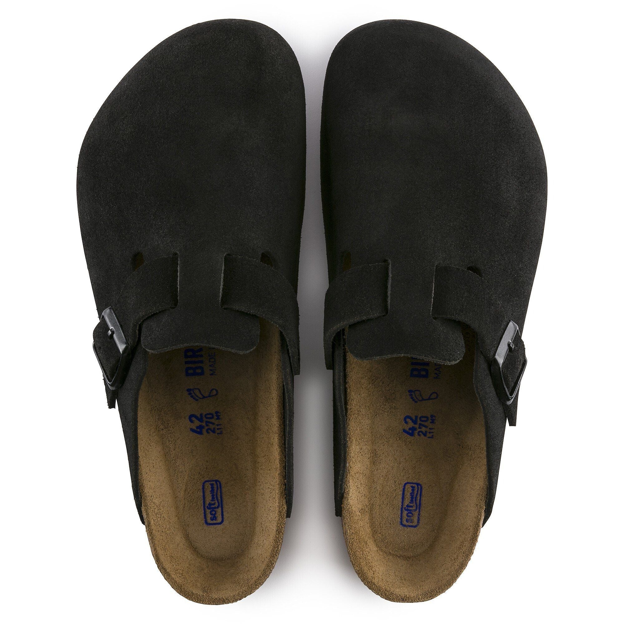 靴 Boston Soft Footbed Suede regular Black Boston | Soft Footbed | Suede | Black – Birkenstock Midtown