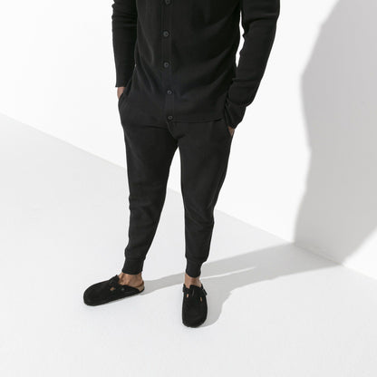 Boston | Soft Footbed | Suede | Black - clog - Birkenstock