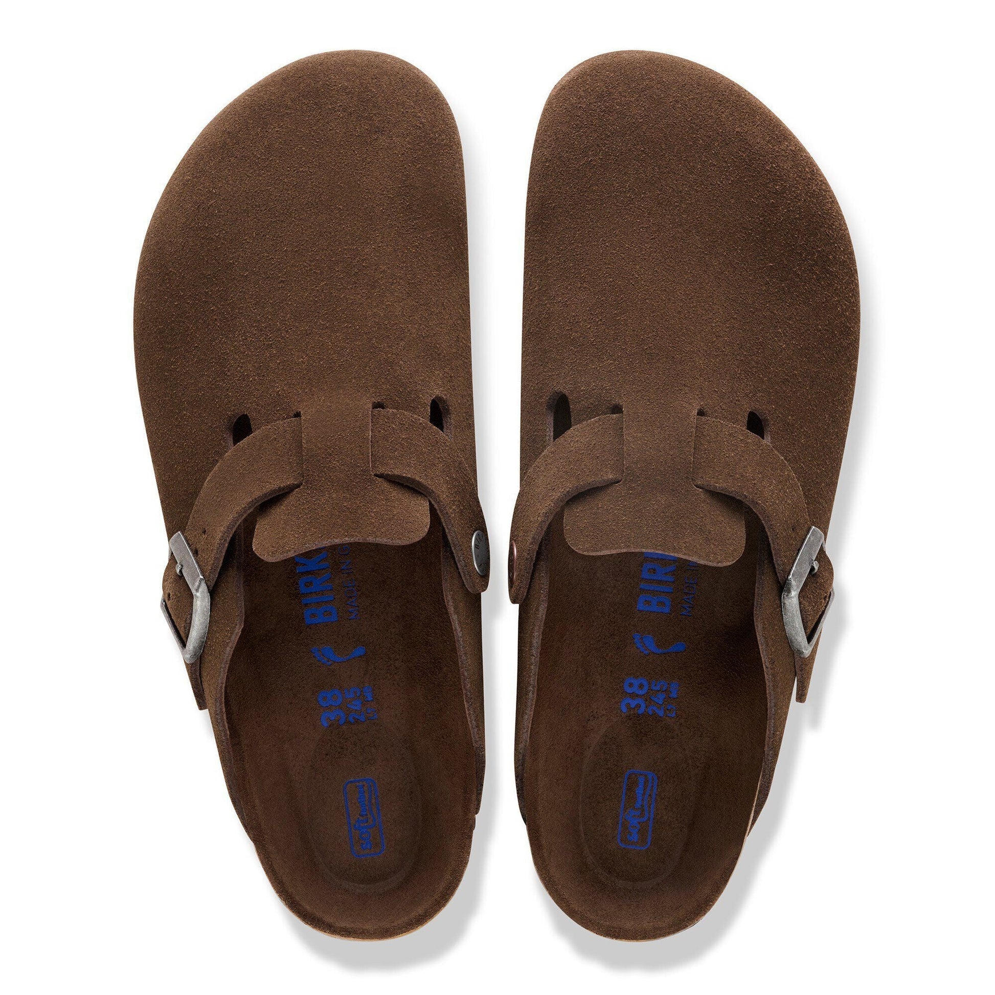 Boston | Soft Footbed | Suede | Carafe - clog - Birkenstock