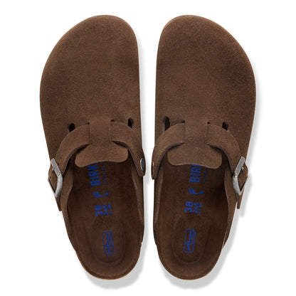 Boston | Soft Footbed | Suede | Carafe - clog - Birkenstock