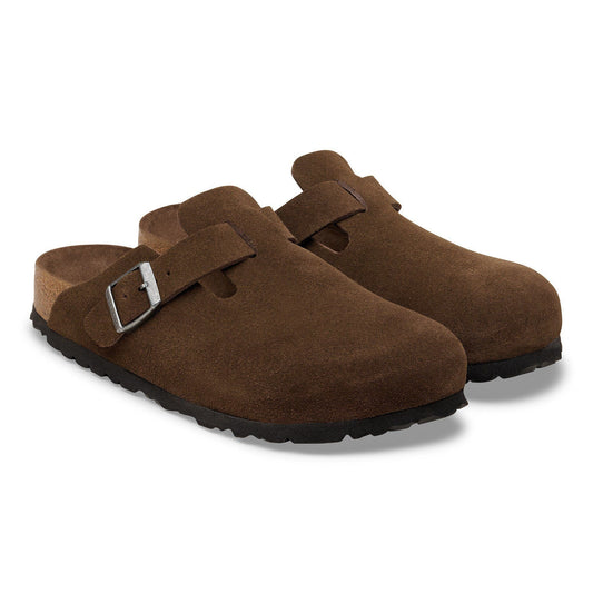 Boston | Soft Footbed | Suede | Carafe - clog - Birkenstock