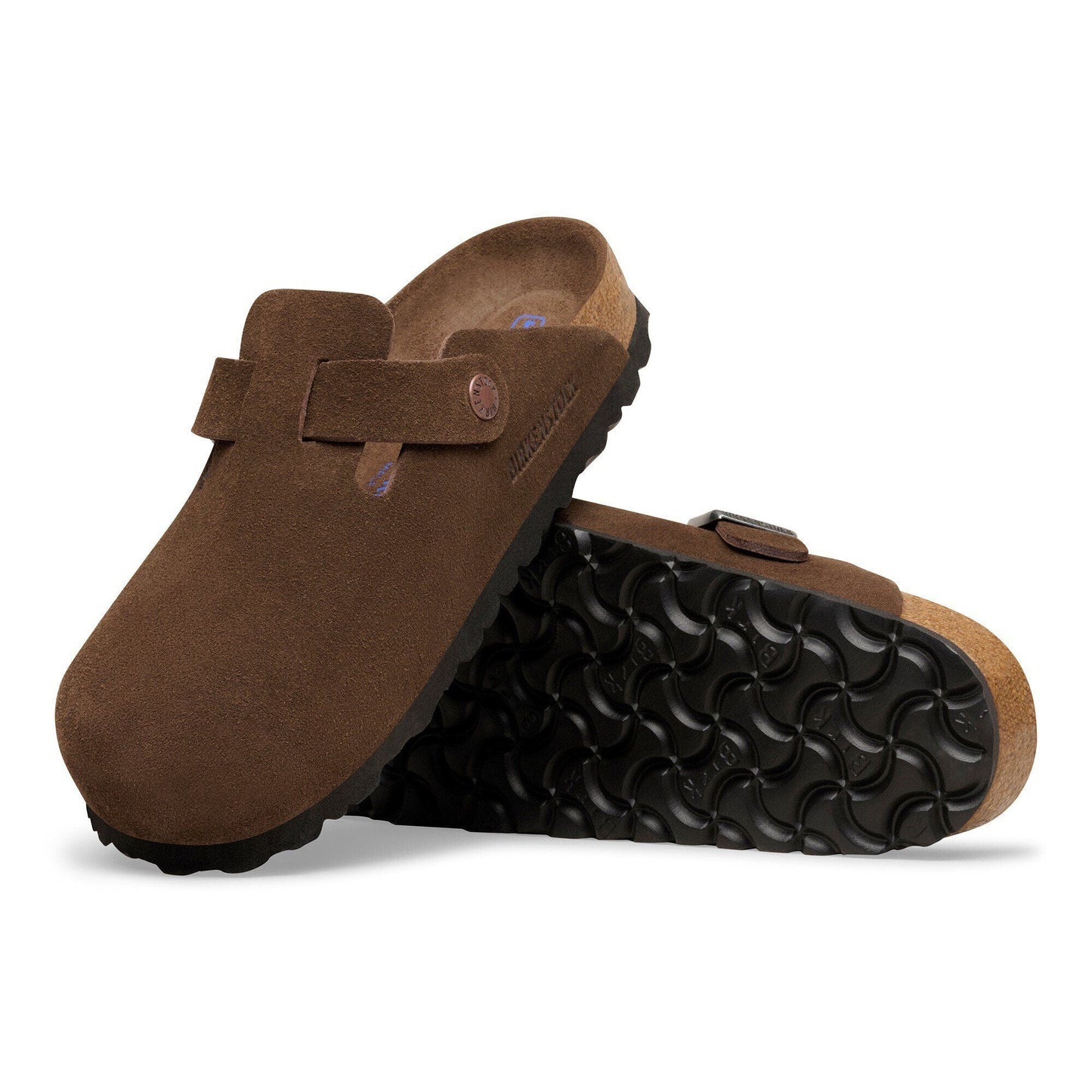 Boston | Soft Footbed | Suede | Carafe - clog - Birkenstock