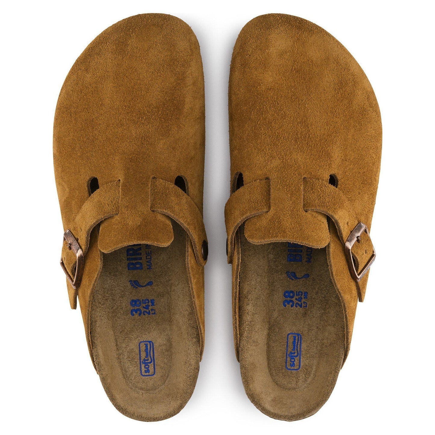 Boston | Soft Footbed | Suede | Mink - clog - Birkenstock
