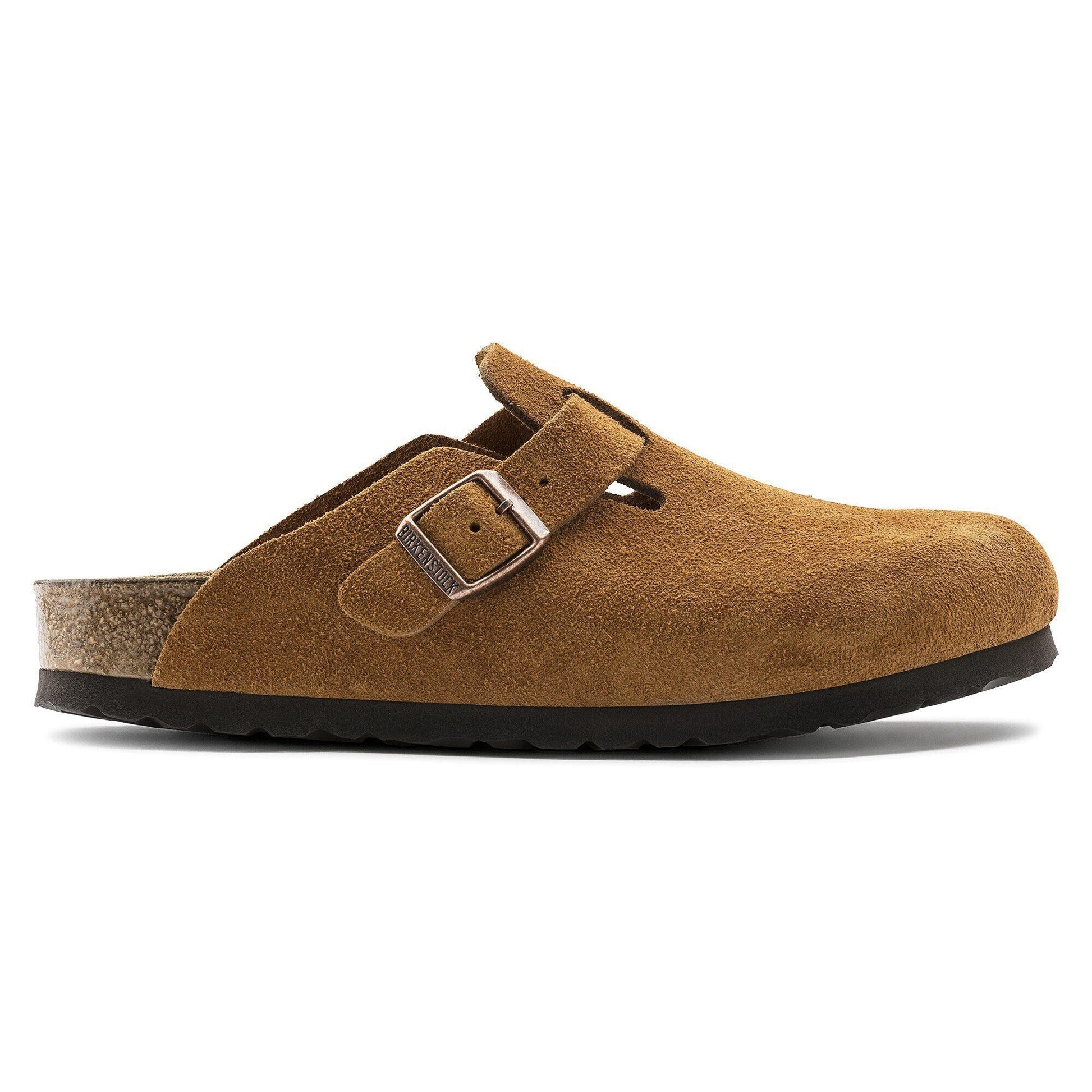 Boston | Soft Footbed | Suede | Mink - clog - Birkenstock