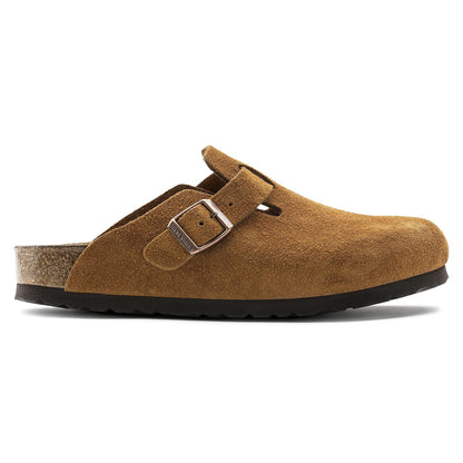 Boston | Soft Footbed | Suede | Mink - clog - Birkenstock