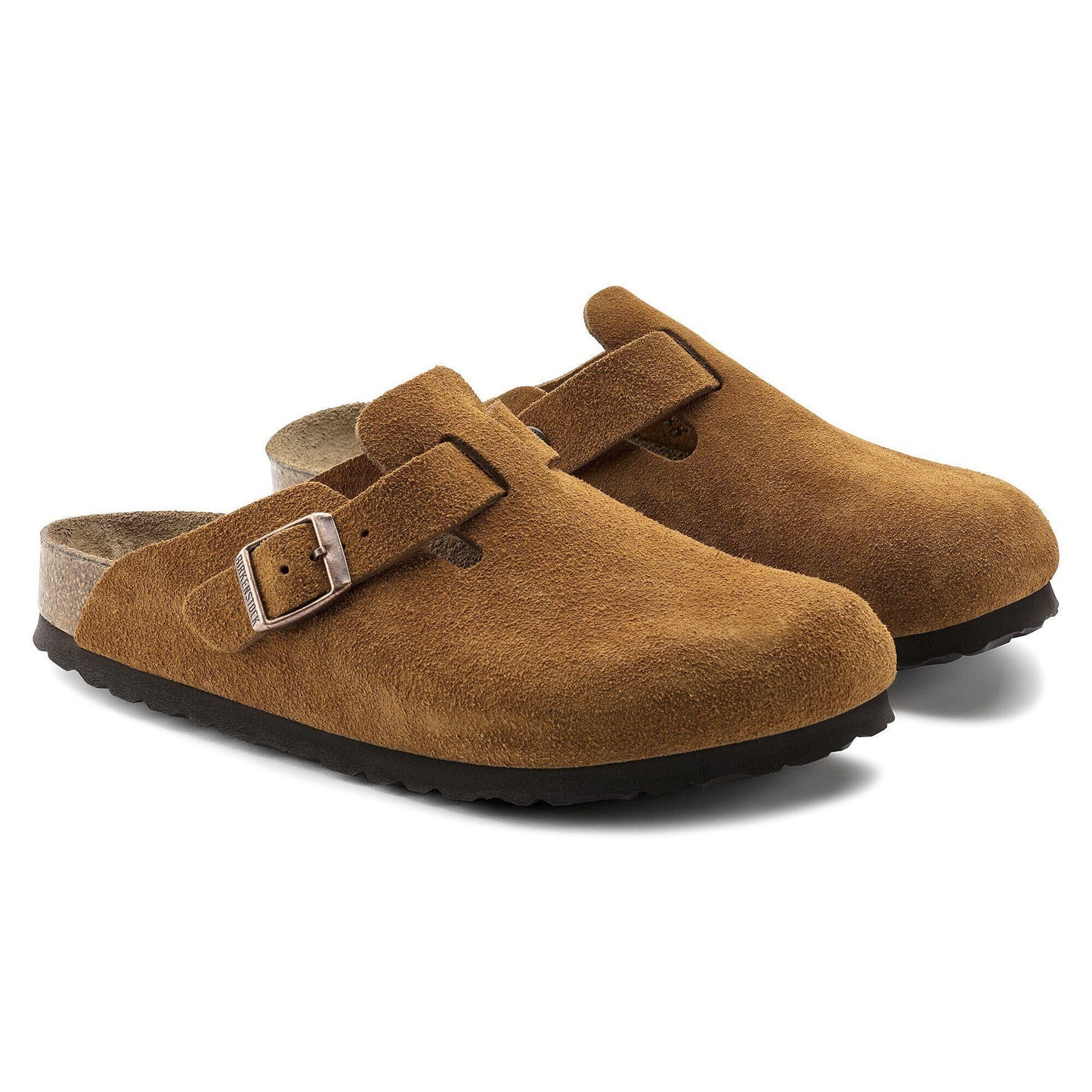Boston | Soft Footbed | Suede | Mink - clog - Birkenstock
