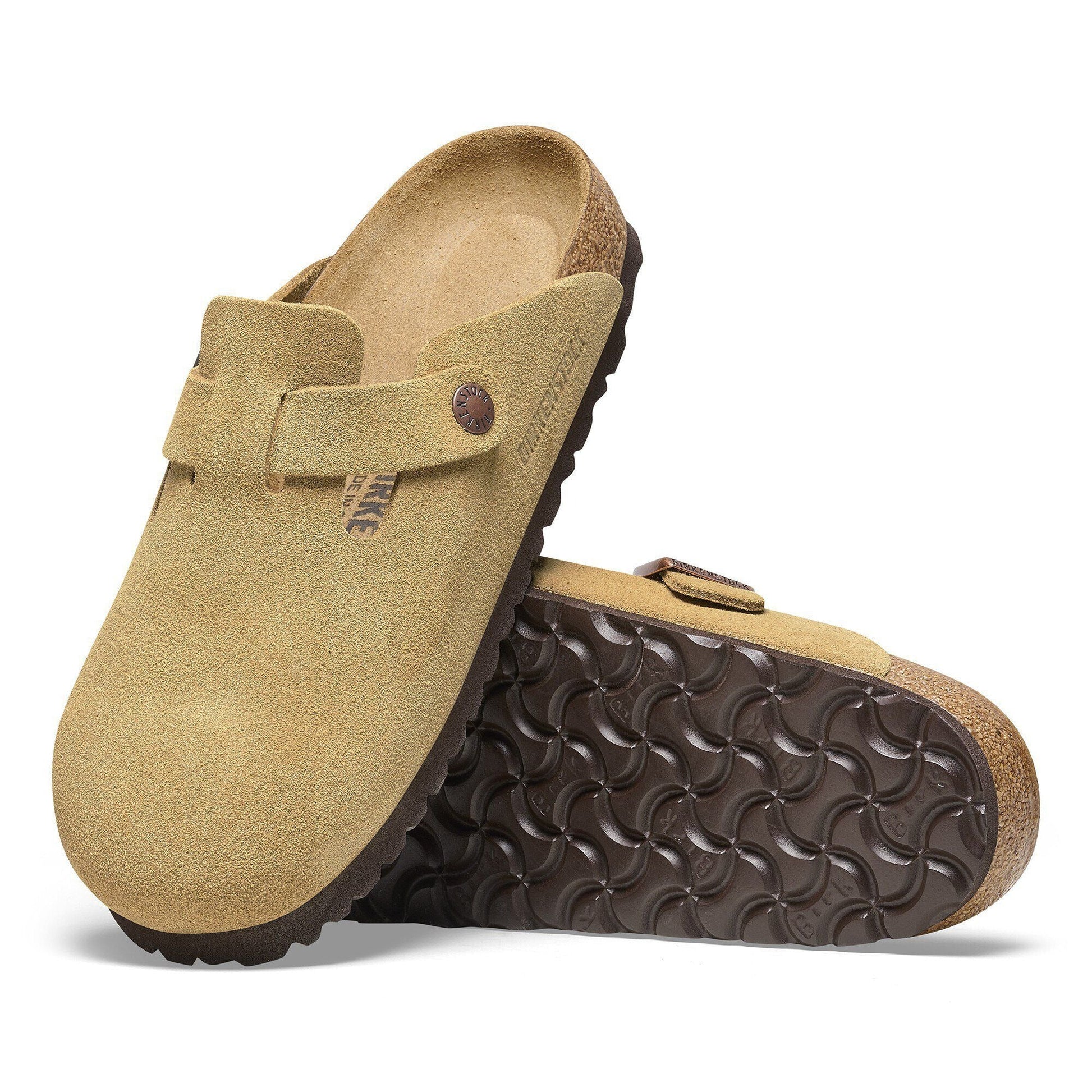Boston | Suede | Latte Cream - clog - Birkenstock