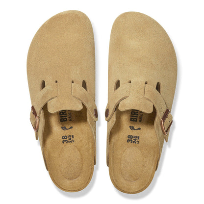 Boston | Suede | Latte Cream - clog - Birkenstock