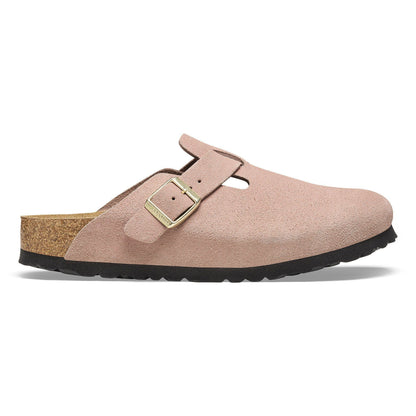 Boston | Suede | Light Rose - clog - Birkenstock