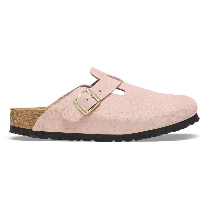 Boston | Suede | Light Rose - Clog - Birkenstock