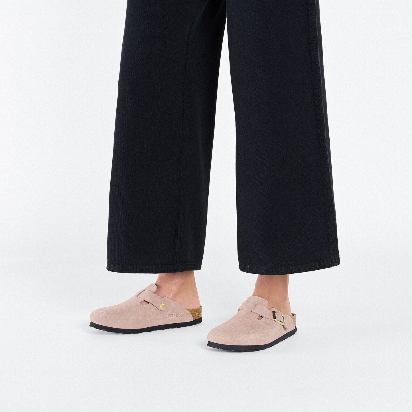 Boston | Suede | Light Rose - clog - Birkenstock