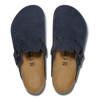 Boston | Suede | New Navy - clog - Birkenstock